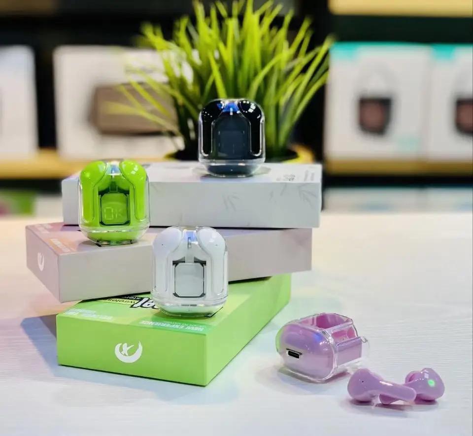 3.1 Professional Air 31 Tws Transparent Earbuds Bluetooth 5.3v (random color )