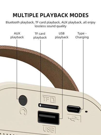K12 Portable Speaker With Mic | Portable Wireless Bluetooth Speaker